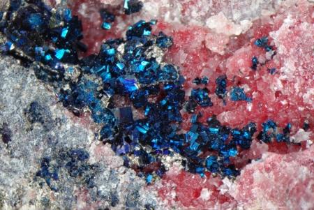 Native Mercury With Cinnabar Pyrite Calomel & Metacinnabar