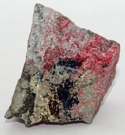Native Mercury With Cinnabar Pyrite Calomel & Metacinnabar