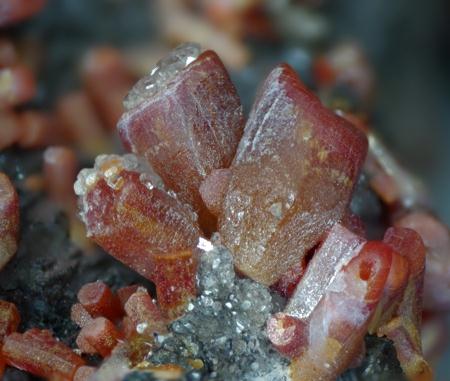 Vanadinite & Calcite
