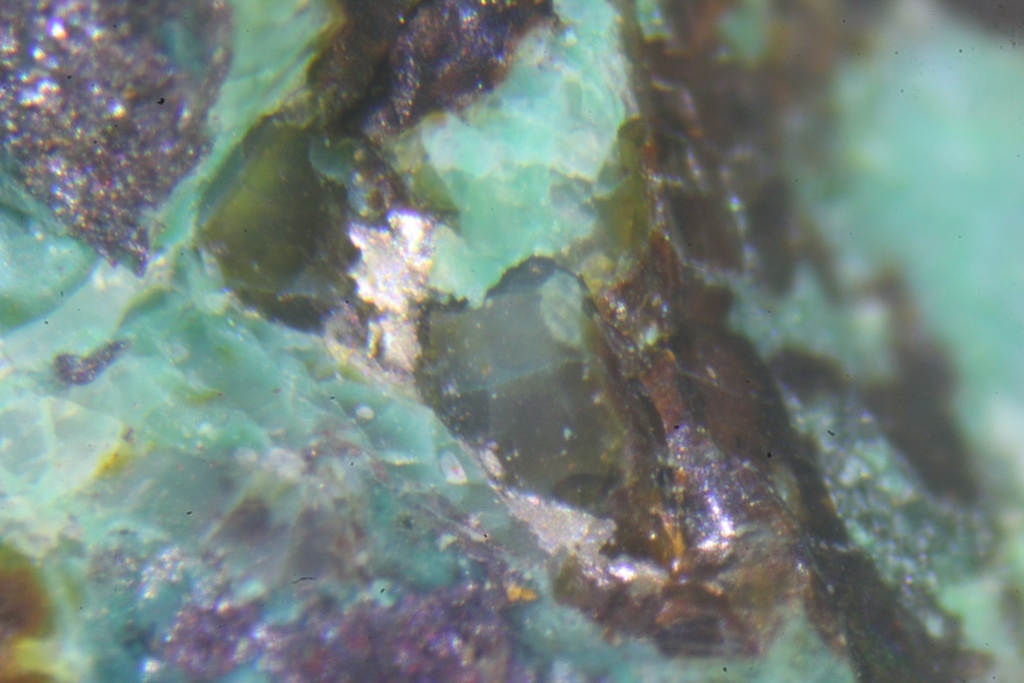 Silver Cuprite & Chrysocolla