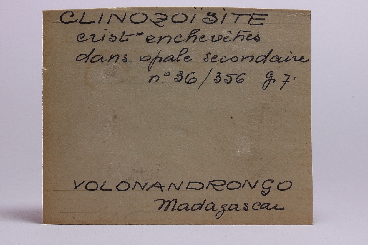 Clinozoisite Var Clinothulite
