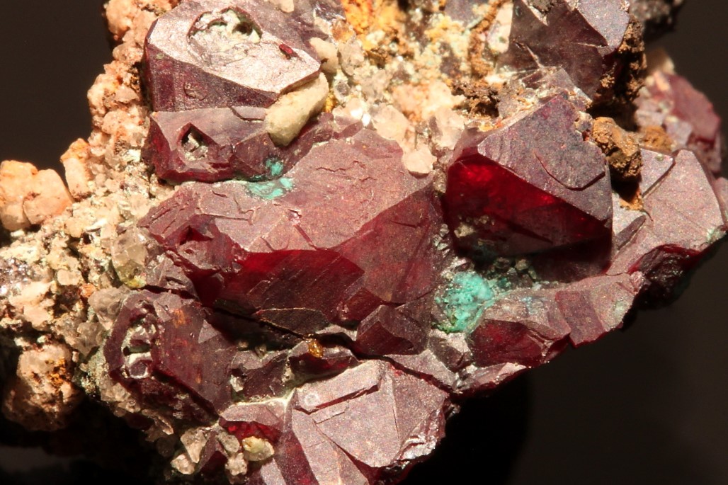 Cuprite On Copper