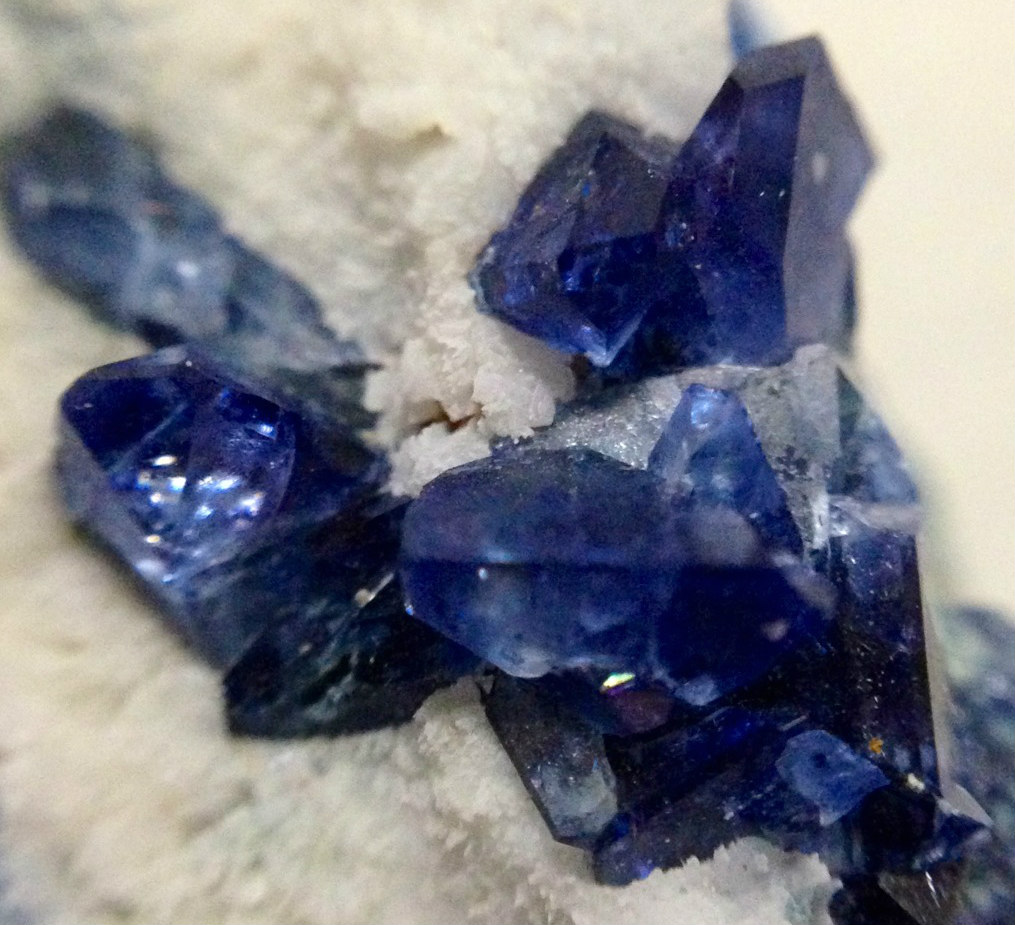 Benitoite & Natrolite
