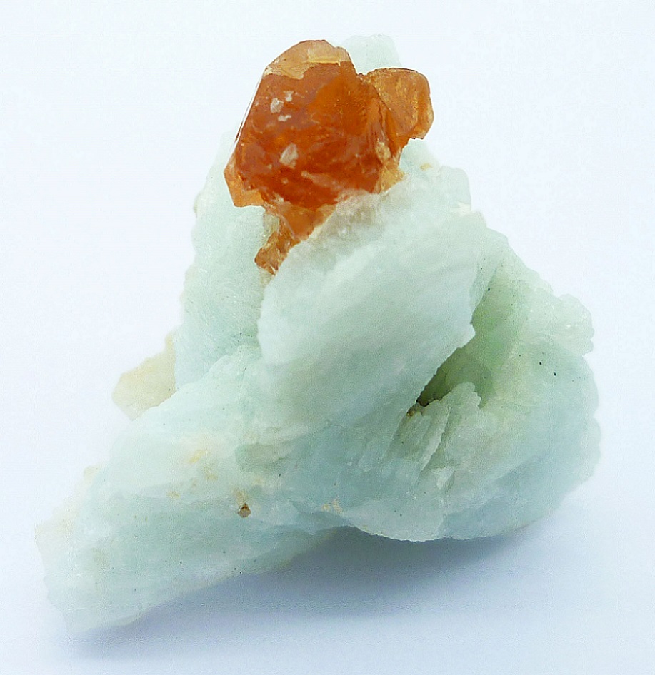 Spessartine On Cleavelandite