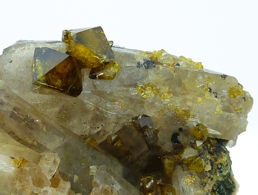 Xenotime-(Y) & Quartz
