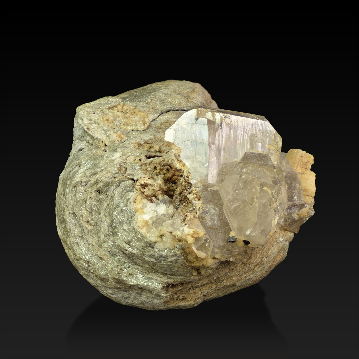 Rock Crystal Var Gwindel