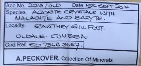 Label Images - only: Azurite