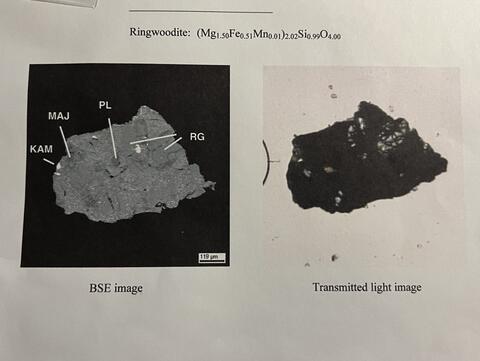 Analysis Report - only: Ringwoodite & Majorite