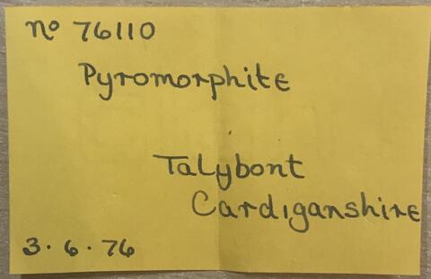 Label Images - only: Pyromorphite