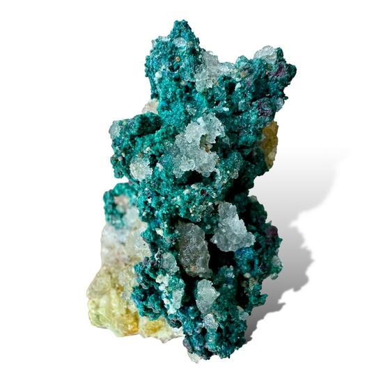 Native Copper With Atacamite & Ktenasite