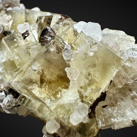 Fluorite Calcite & Siderite