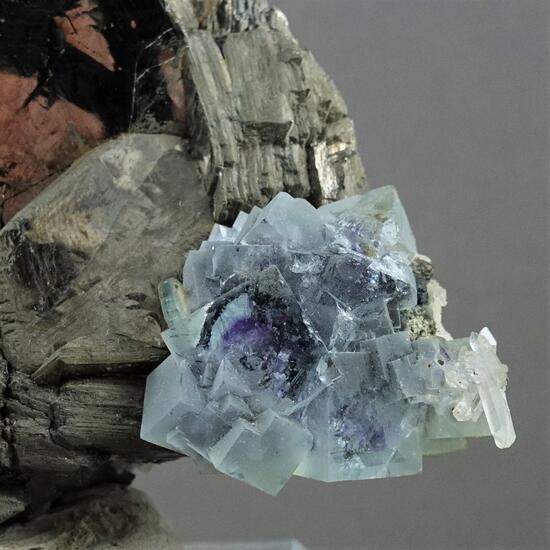 Pyrrhotite Fluorite Calcite & Quartz