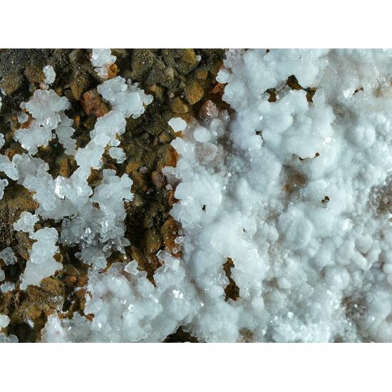 Fluorite Aragonite & Limonite Psm Calcite