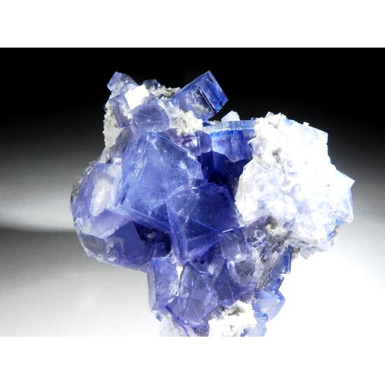 Fluorite On Quartz