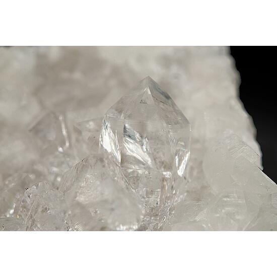 Quartz With Calcite On Marble