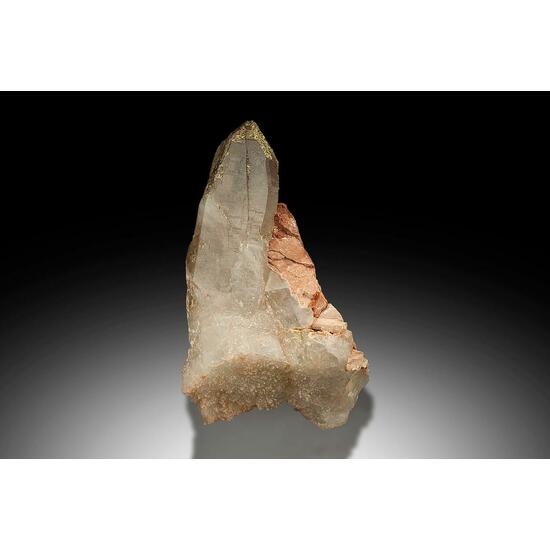 Smoky Quartz On Microcline