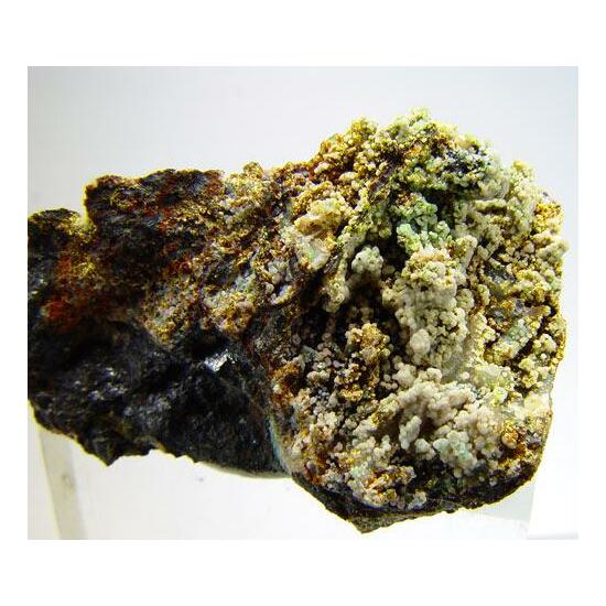 Aluminian Strengite Cacoxenite & Chalcosiderite