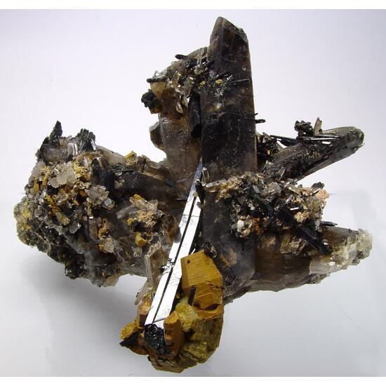 Parisite-(Ce) & Bastnäsite On Aegirine