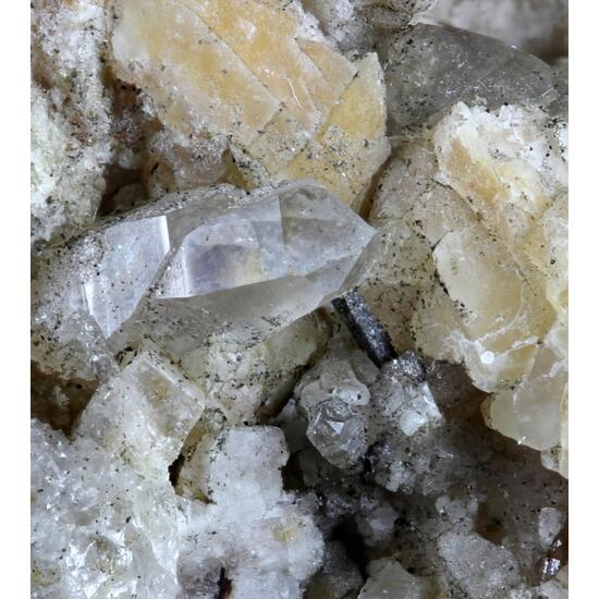 Adularia With Rutile