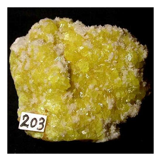 Sulphur & Aragonite