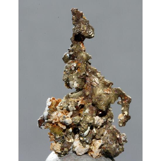 Native Silver On Native Copper