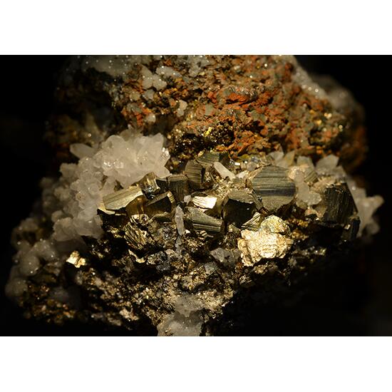 Quartz & Manganoan Calcite