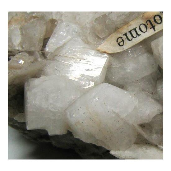 Harmotome & Calcite