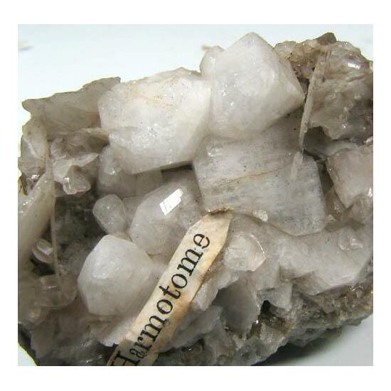 Harmotome & Calcite