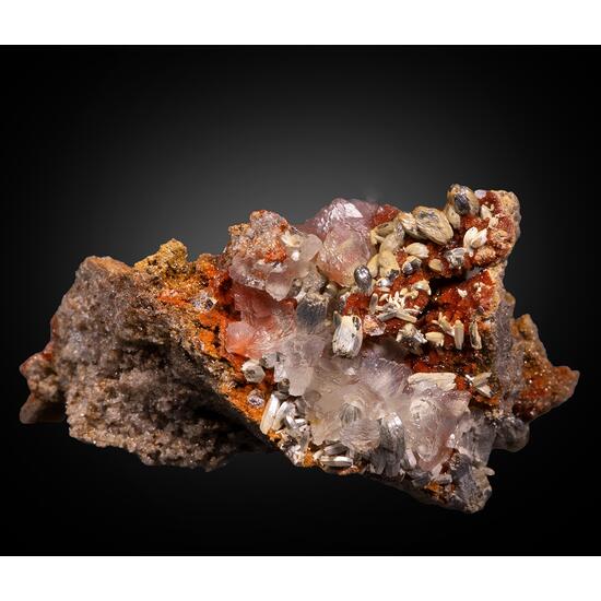 Vanadinite Descloizite & Calcite