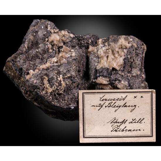 Cerussite Wulfenite Galena & Siderite