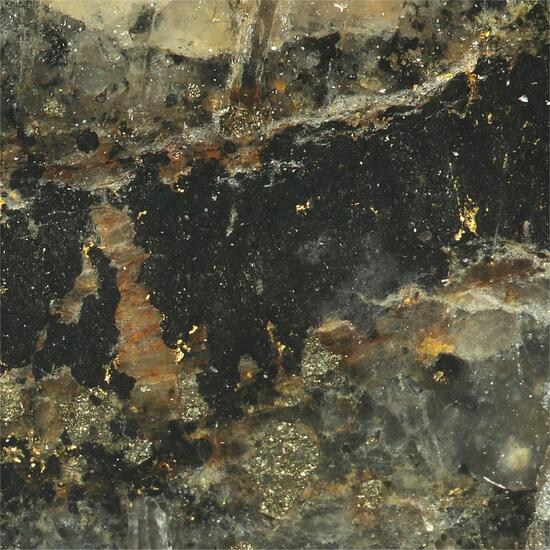 Gold With Uraninite