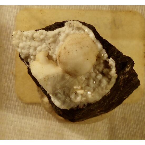 Natrolite On Harmotome
