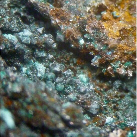 Cuprite & Brochantite
