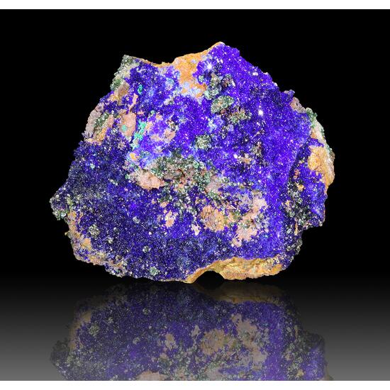 Azurite & Olivenite