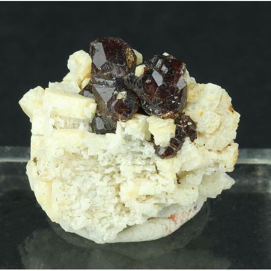 Spessartine On Feldspar