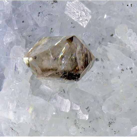 Smoky Quartz & Calcite