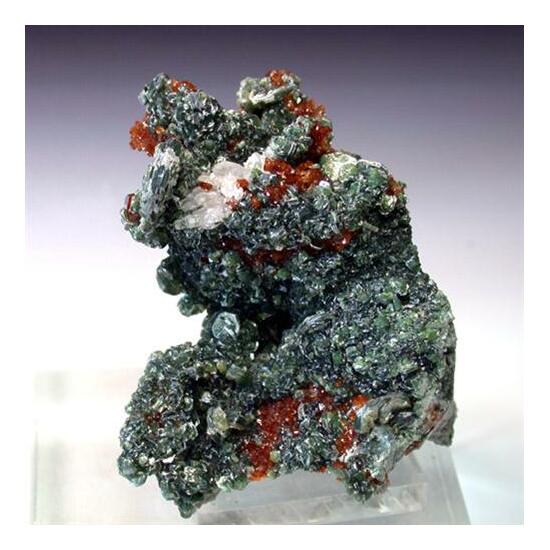 Apatite & Hessonite