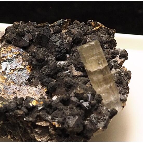 Fluorapatite & Miargyrite