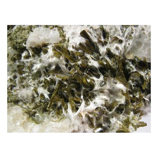 Albite With Epidote & Byssolite