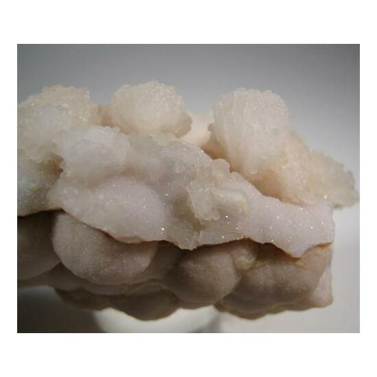 Calcite On Rhodochrosite With Quartz