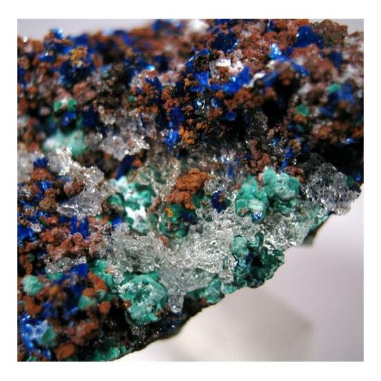 Azurite Malachite & Gypsum