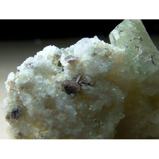 Väyrynenite With Hydroxylherderite & Microcline