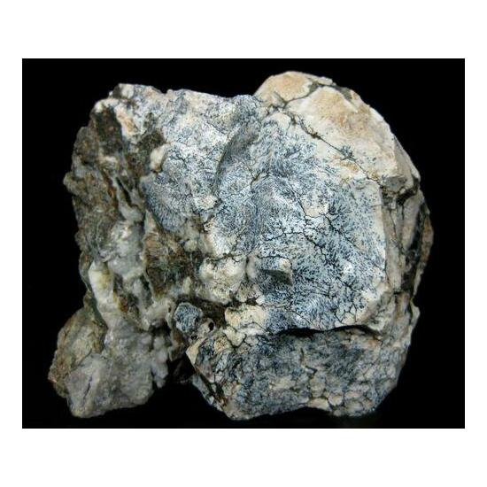 Opal With Manganese Dendrites