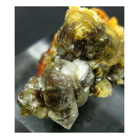 Quartz Var Eisenkiesel Psm Fossil Bacteria Inclusions