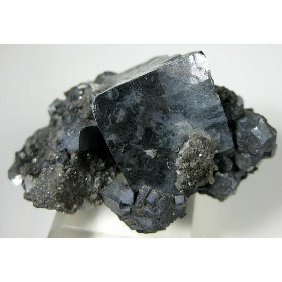 Galena with Calcite & Sphalerite