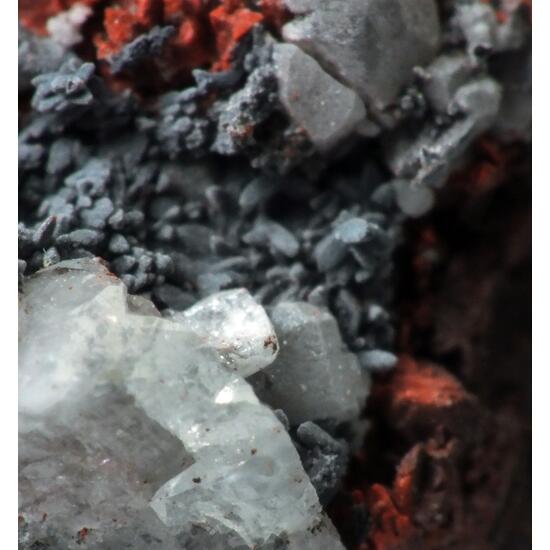 Shannonite Hydrocerussite & Minium