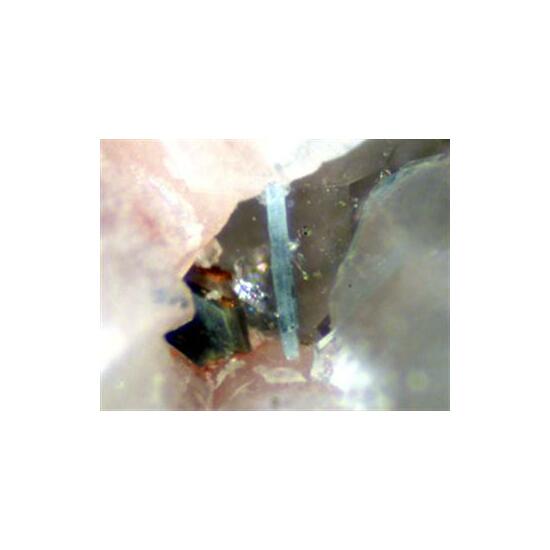 Bazzite Polycrase & Tourmaline
