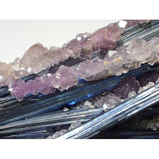 Fluorite & Stibnite