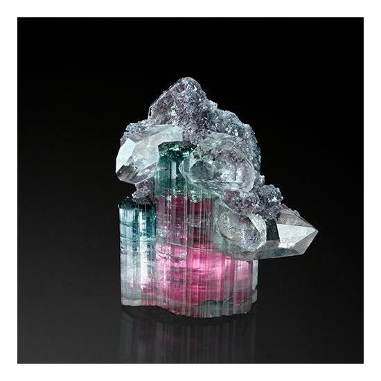 Tourmaline Quartz & Lepidolite