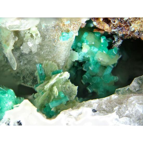 Mixite Atelestite & Malachite